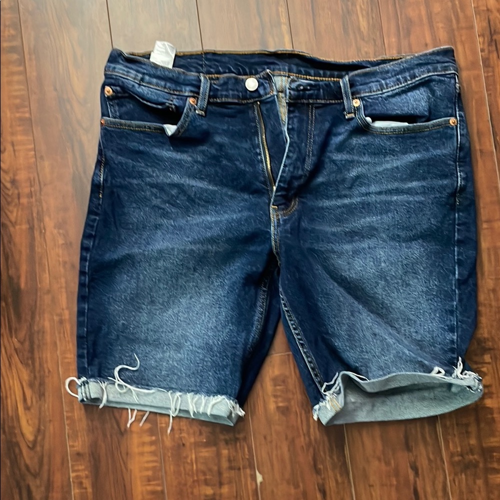 Levi's Indigo Denim Shorts
